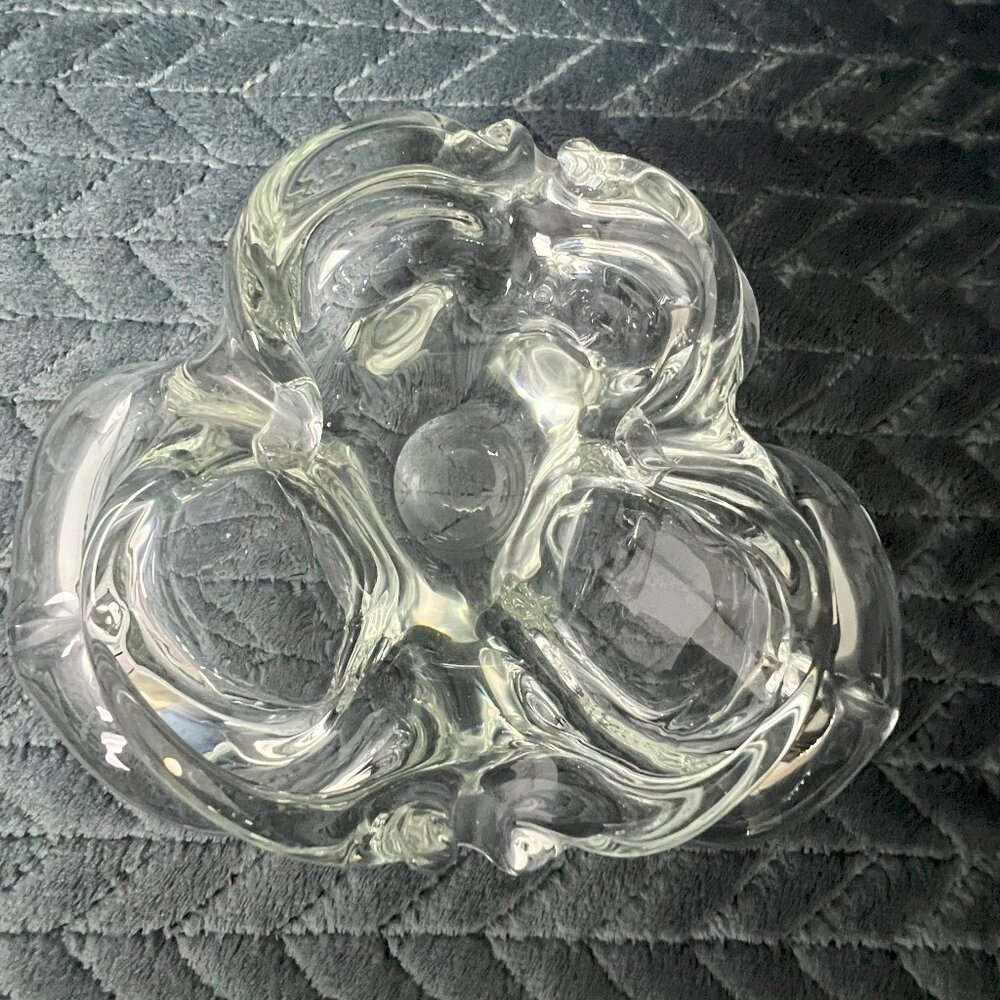 Vintage Murano Clear Glass